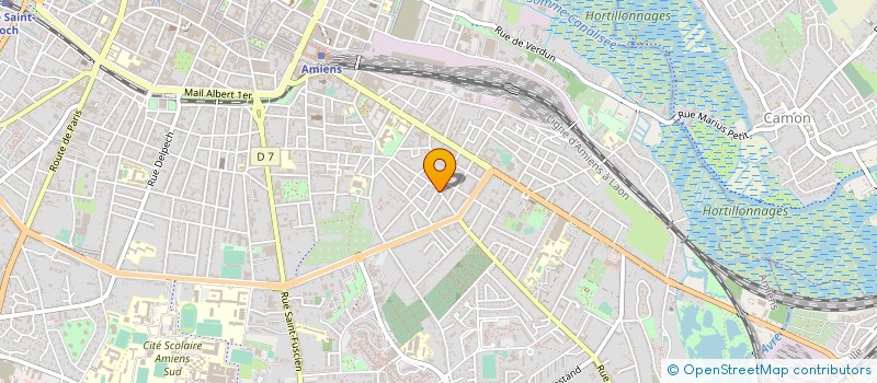 localisation de l'entreprise MONSIEUR JEAN VIVIANI  AMIENS