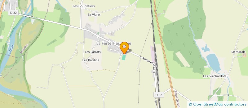 localisation de l'entreprise MONSIEUR JEAN VIVIER  GOUISE