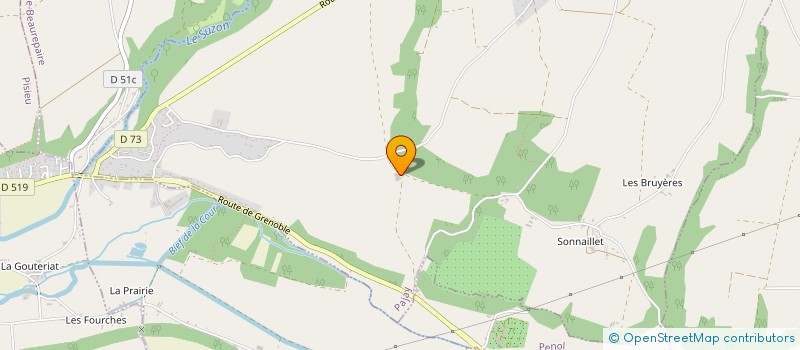 localisation de l'entreprise MONSIEUR JEAN VIVIER  PAJAY