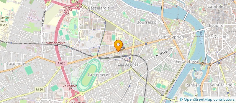 localisation de l'entreprise MONSIEUR JEAN VIVINI à TOULOUSE