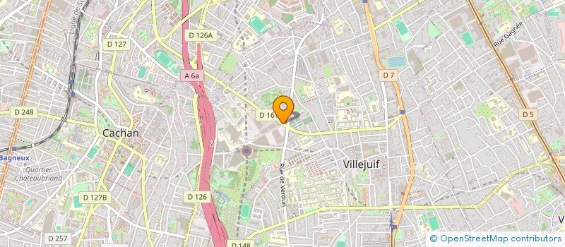 localisation de l'entreprise MONSIEUR JEAN VIZIER à VILLEJUIF