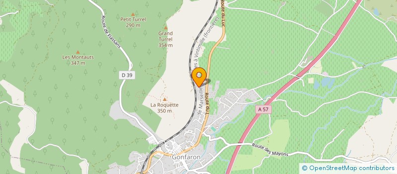 localisation de l'entreprise MONSIEUR JEAN VOGEL à GONFARON