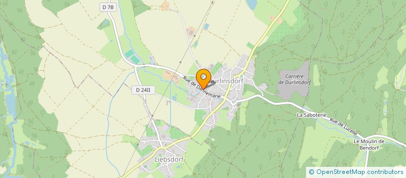 localisation de l'entreprise MONSIEUR JEAN VOGEL  OBERLARG