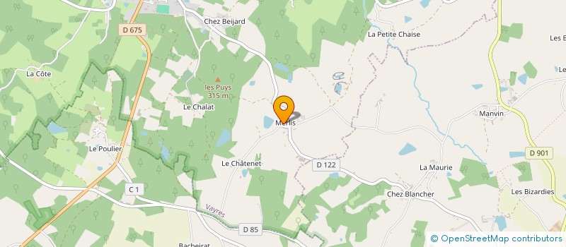 localisation de l'entreprise MONSIEUR JEAN VOISIN  VAYRES