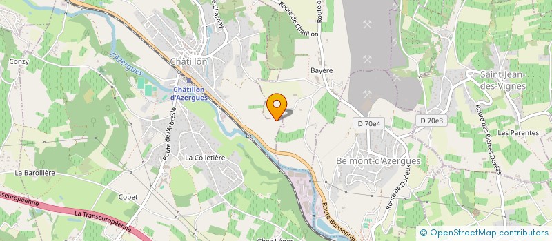 localisation de l'entreprise MONSIEUR JEAN VOLAY à CHASSELAY