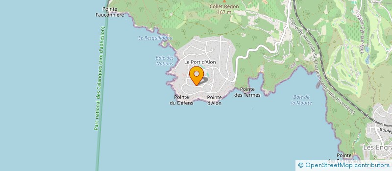 localisation de l'entreprise MONSIEUR JEAN VOLPI à SAINT-CYR-SUR-MER