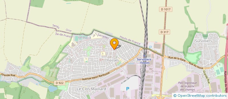 localisation de l'entreprise MONSIEUR JEAN VOLTAIRE  DAMMARTIN-EN-GOELE