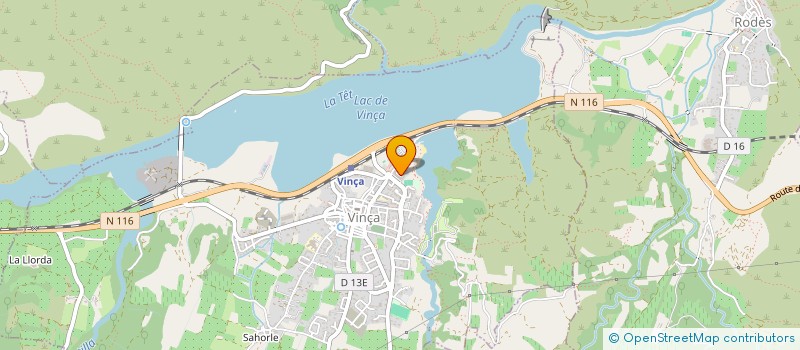 localisation de l'entreprise MONSIEUR JEAN VOYEUX  VINCA