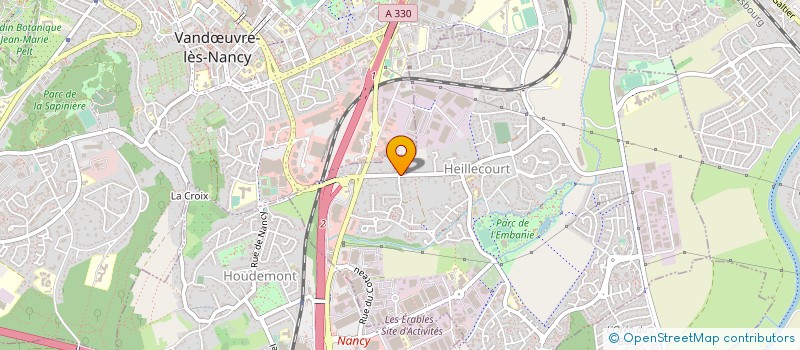 localisation de l'entreprise MONSIEUR JEAN VUILLEMIN  HEILLECOURT