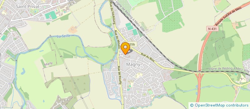 localisation de l'entreprise MONSIEUR JEAN VUILLIET  METZ