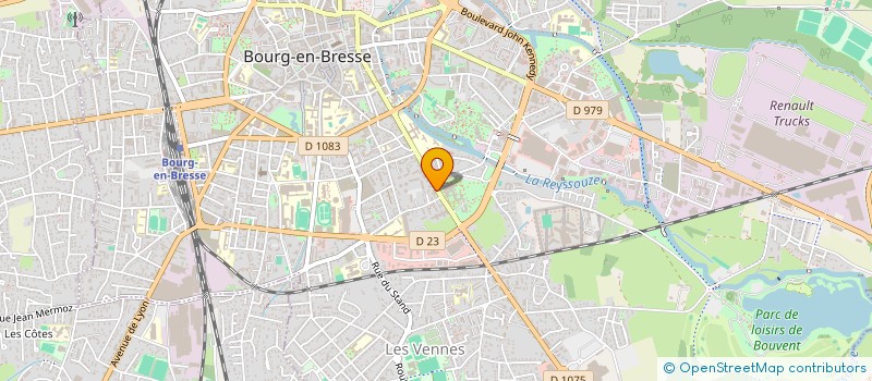 localisation de l'entreprise MONSIEUR JEAN VULLIN à BOURG-EN-BRESSE