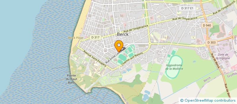 localisation de l'entreprise MONSIEUR JEAN WADOUX  BERCK