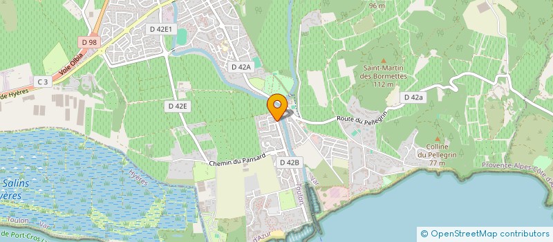 localisation de l'entreprise MONSIEUR JEAN WAECKERLE  LA LONDE-LES-MAURES