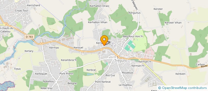 localisation de l'entreprise MONSIEUR JEAN WARISSE à TREGUNC