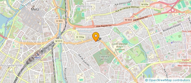 localisation de l'entreprise MONSIEUR JEAN WEBANCK  METZ