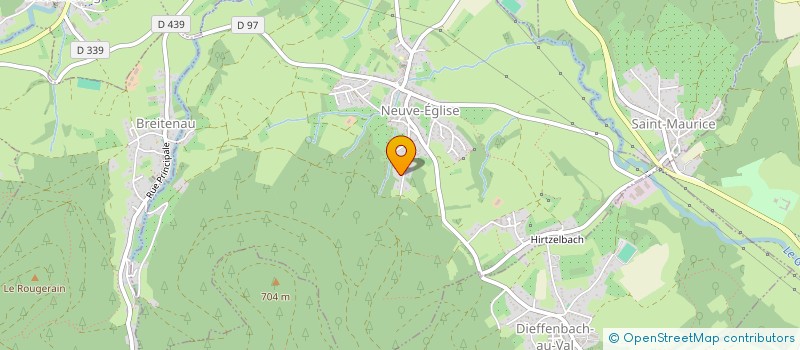 localisation de l'entreprise MONSIEUR JEAN WEBER  ALBE