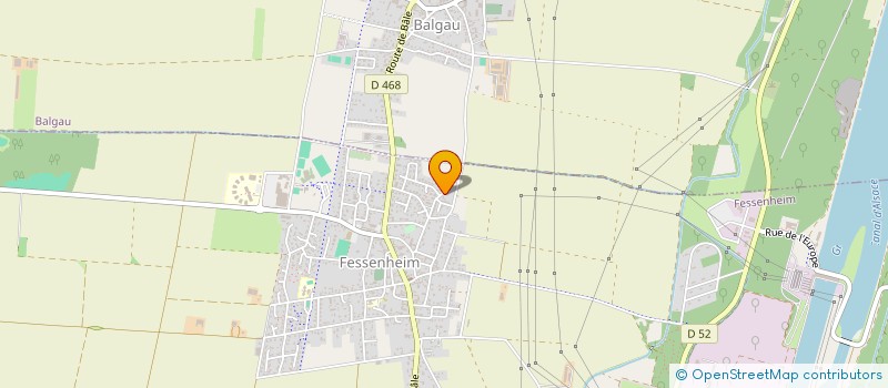 localisation de l'entreprise MONSIEUR JEAN WECKNER  FESSENHEIM