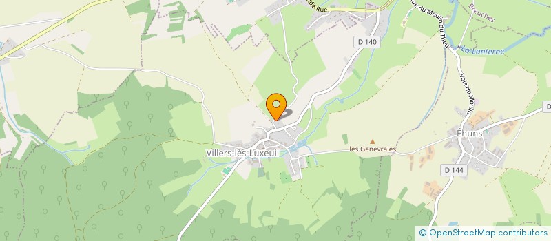 localisation de l'entreprise MONSIEUR JEAN WEISSE  VILLERS-LES-LUXEUIL