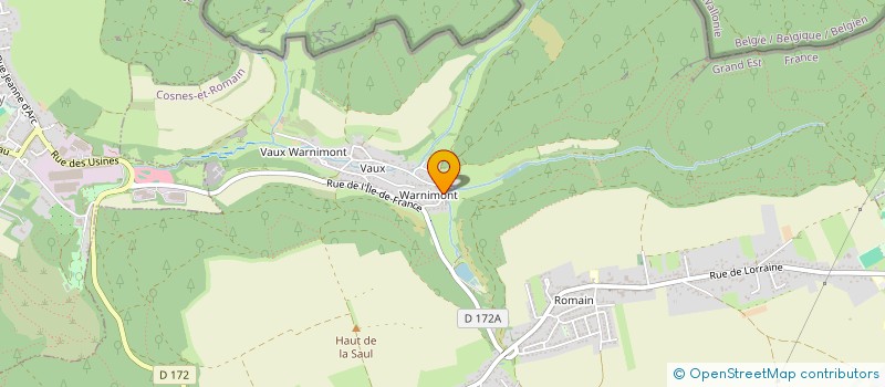 localisation de l'entreprise MONSIEUR JEAN WIART à LONGWY