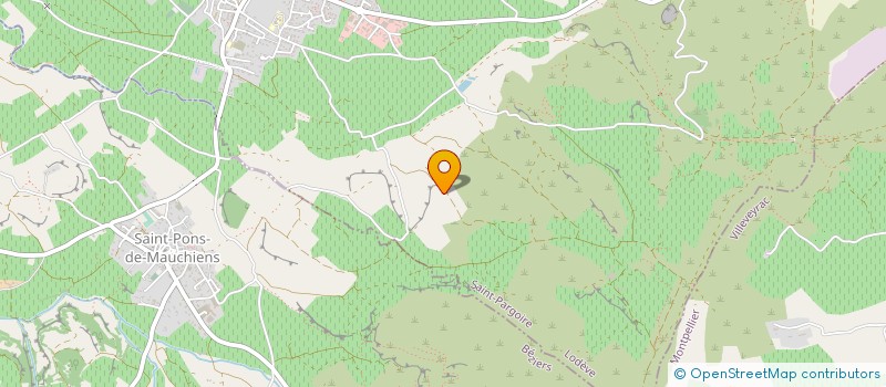 localisation de l'entreprise MONSIEUR JEAN-WILLIAM MARTINEZ  AUMELAS