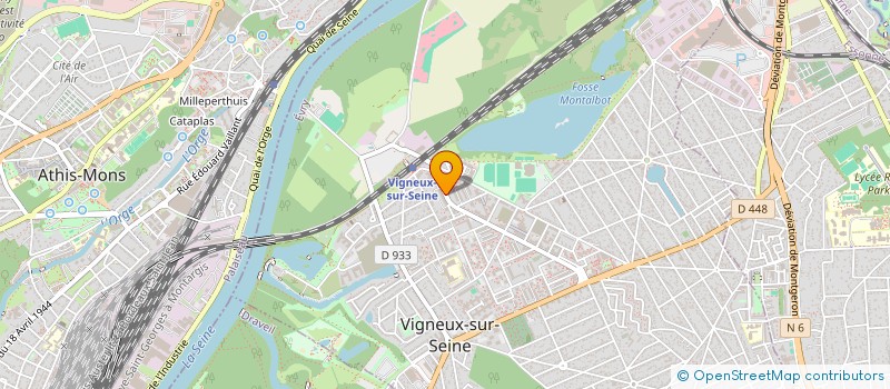 localisation de l'entreprise MONSIEUR JEAN WILTER FLEURISMA à VIGNEUX-SUR-SEINE