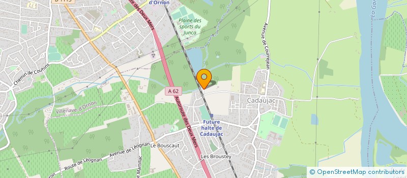 localisation de l'entreprise MONSIEUR JEAN WINTERSTEIN  CADAUJAC