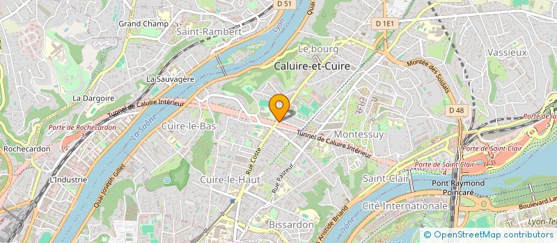 localisation de l'entreprise MONSIEUR JEAN WOLFF à CALUIRE-ET-CUIRE