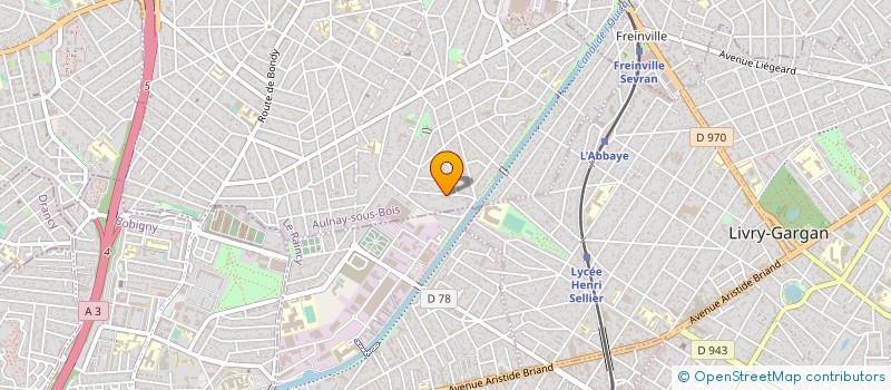 localisation de l'entreprise MONSIEUR JEAN WOLFF à AULNAY-SOUS-BOIS