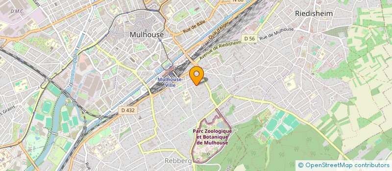 localisation de l'entreprise MONSIEUR JEAN WYLER à MULHOUSE