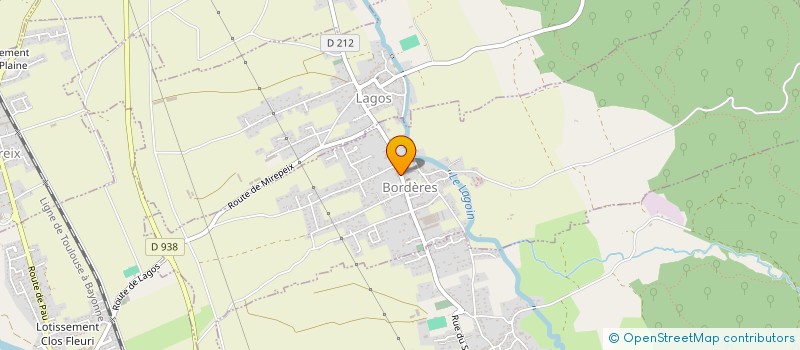 localisation de l'entreprise MONSIEUR JEAN XAVIER BAYROU  BORDERES