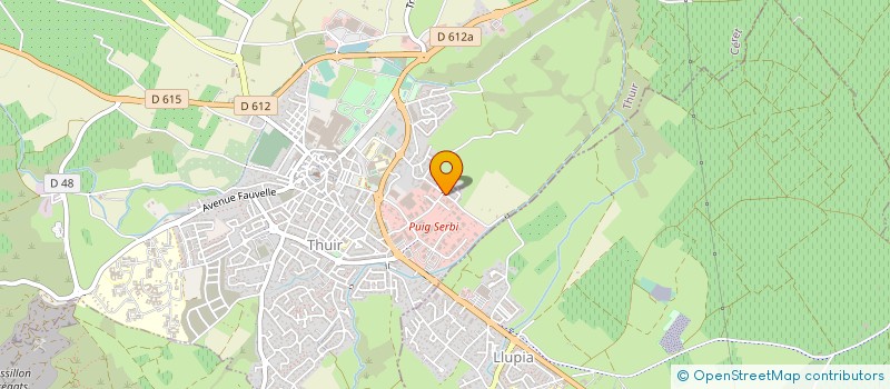 localisation de l'entreprise MONSIEUR JEAN XUEREB  THUIR