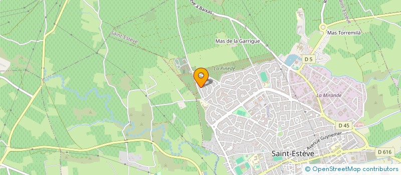 localisation de l'entreprise MONSIEUR JEAN YAGOUB  SAINT-ESTEVE