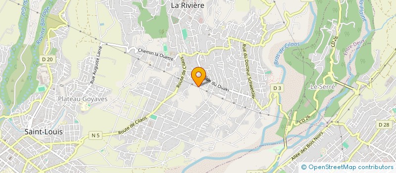 localisation de l'entreprise MONSIEUR JEAN YANN DUPUIS à SAINT-LOUIS