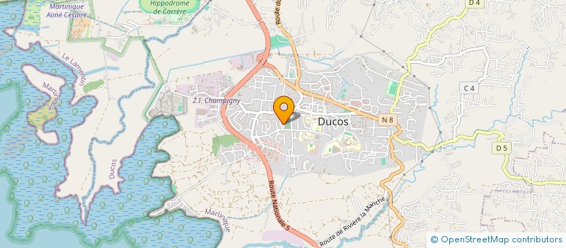 localisation de l'entreprise MONSIEUR JEAN-YANN FIDOL  DUCOS