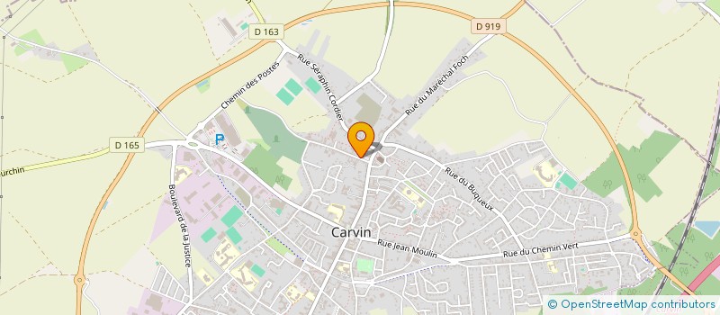 localisation de l'entreprise MONSIEUR JEAN-YANNE MORTELECQUE à CARVIN