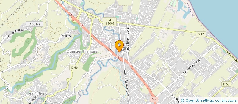 localisation de l'entreprise MONSIEUR JEAN YOTI-MOHANE  SAINT-ANDRE