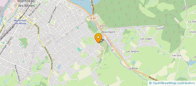 localisation de l'entreprise MONSIEUR JEAN YSEBAERT  SAINT-VALLIER