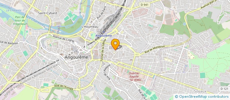 localisation de l'entreprise MONSIEUR JEAN YUNG à ANGOULEME