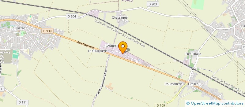 localisation de l'entreprise MONSIEUR JEAN YVARS  SALLES-SUR-MER