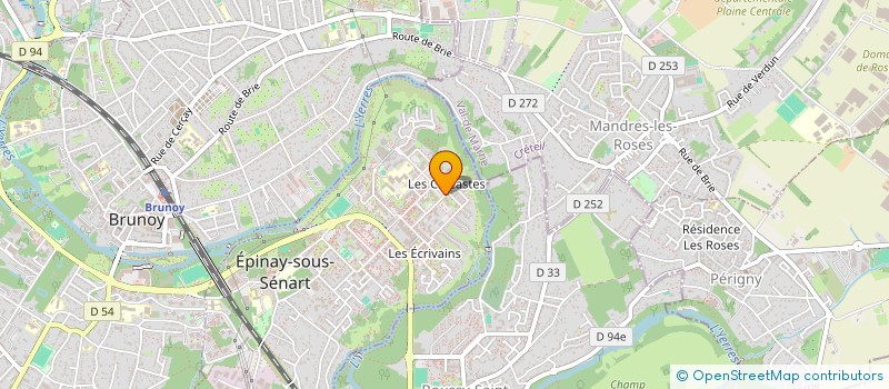 localisation de l'entreprise MONSIEUR JEAN YVENS MERANT  EPINAY-SOUS-SENART