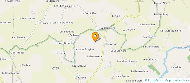 localisation de l'entreprise MONSIEUR JEAN YVER à SAINT-JOUIN-DE-BLAVOU
