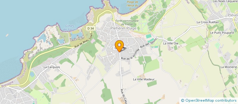 localisation de l'entreprise MONSIEUR JEAN-YVES ALLANET  FREHEL