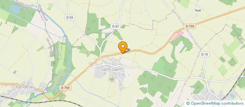 localisation de l'entreprise MONSIEUR JEAN-YVES AUCHER à LA ROCHE-RIGAULT