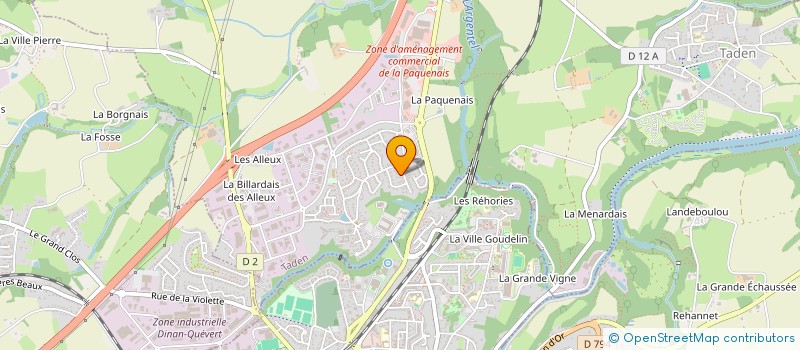 localisation de l'entreprise MONSIEUR JEAN-YVES AUFFRAY à TADEN