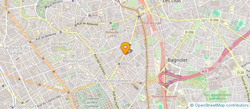 localisation de l'entreprise MONSIEUR JEAN-YVES AUTEXIER  PARIS