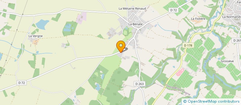 localisation de l'entreprise MONSIEUR JEAN-YVES AVERTY à CORCOUE-SUR-LOGNE