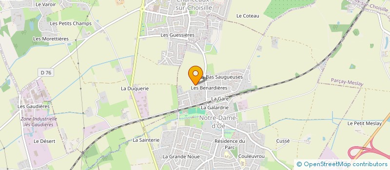localisation de l'entreprise MONSIEUR JEAN-YVES BACH à NOTRE DAME D'OE