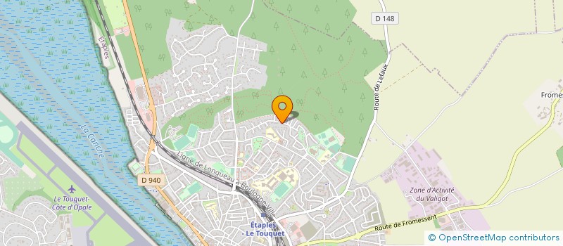 localisation de l'entreprise MONSIEUR JEAN-YVES BAILLIEUX à ETAPLES