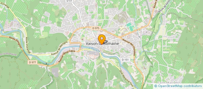 localisation de l'entreprise MONSIEUR JEAN-YVES BARNOUIN à VAISON-LA-ROMAINE