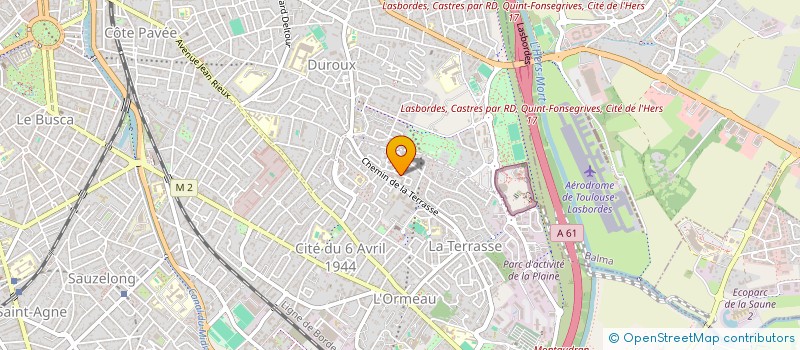 localisation de l'entreprise MONSIEUR JEAN-YVES BASTIDE à TOULOUSE